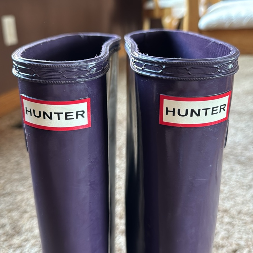 Hunter Purple Rain Boots - Picture 4 of 5